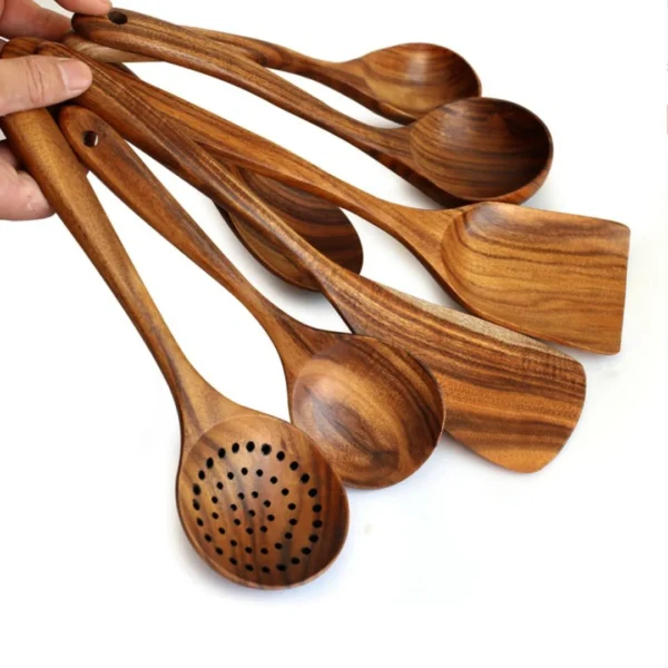 Wooden Cooking Utensil Set